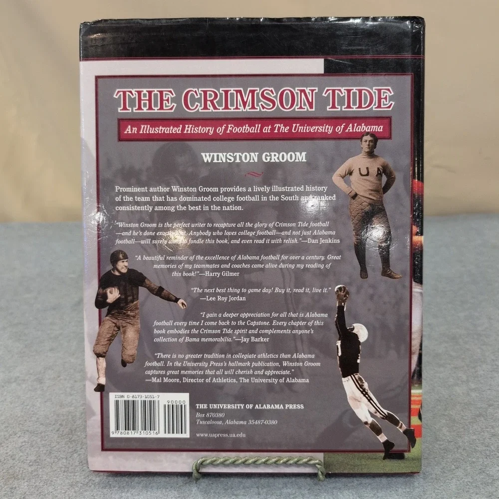 The Crimson Tide An Ill. History of Football University of Alabama Winston Groom - Picture 2 of 5